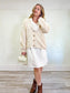 Sezane "Mia Cardigan in Natural" (Size M/L)