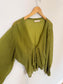 Savannah Morrow The Label "Vea Blouse in Green" (Size S/M)