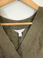 Banana Republic Linen Top in Dark Green (Size M)