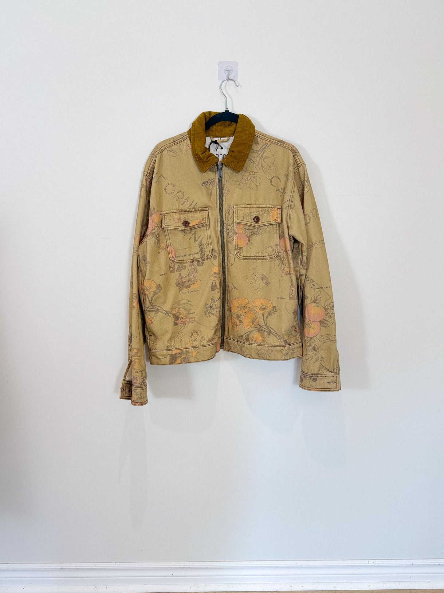 BDG Patterned Work Jacket (Size M)