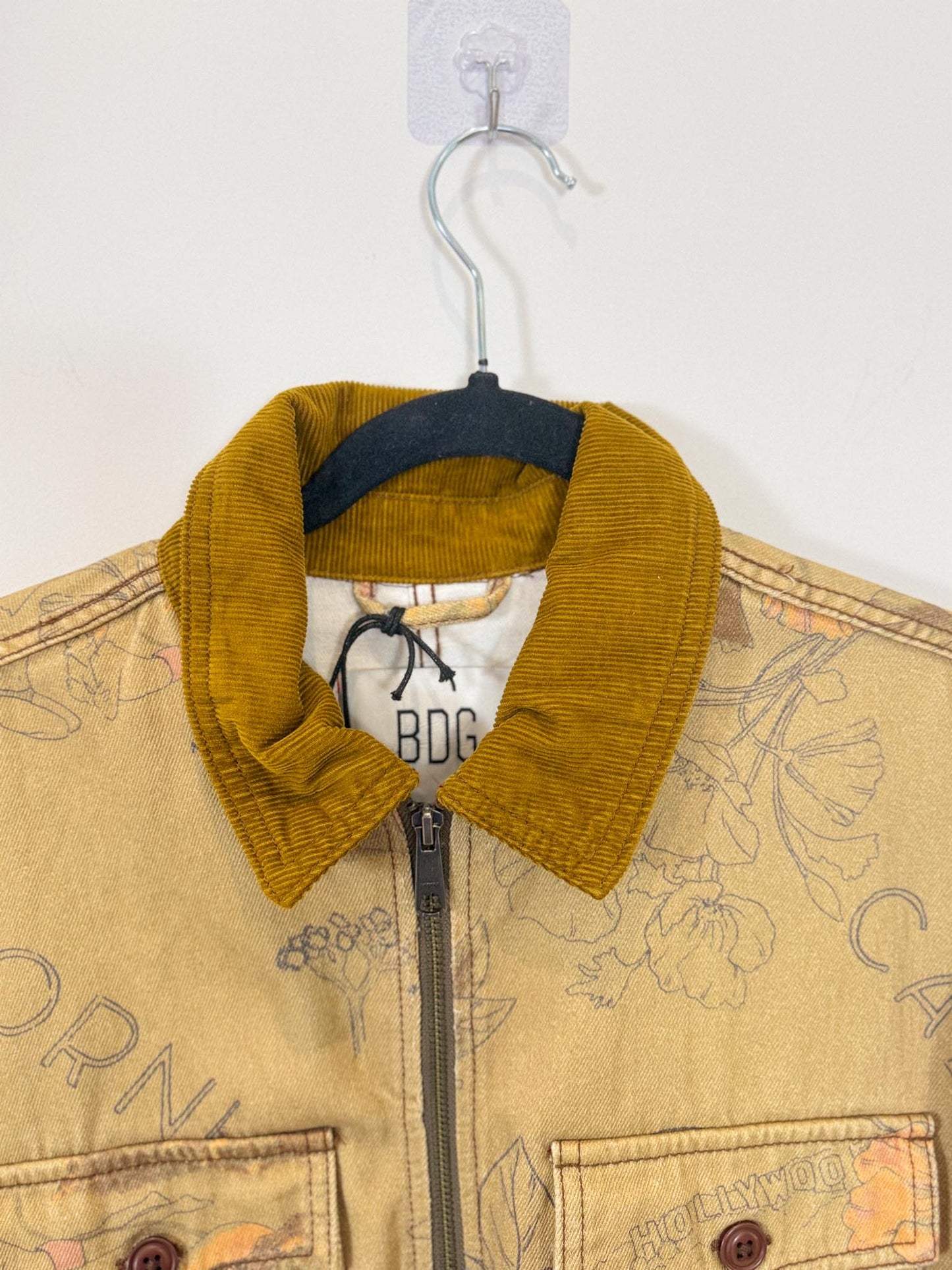 BDG Patterned Work Jacket (Size M)