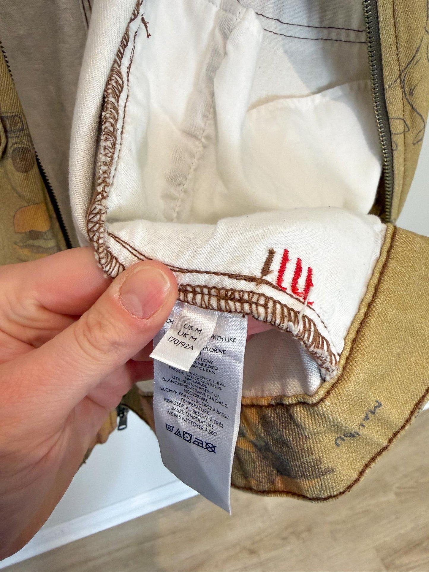 BDG Patterned Work Jacket (Size M)