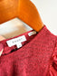Anthropologie RHODE Puff Sleeve Dress in Burgundy (Size M/L)