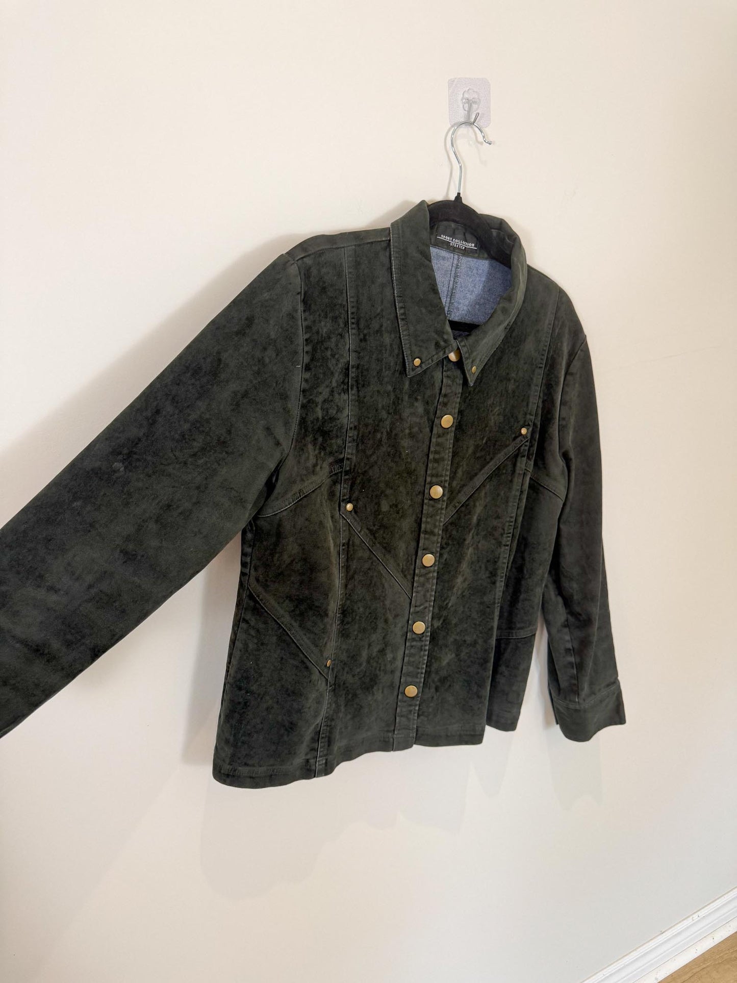 Vintage Jacket in Dark Green (Size L)