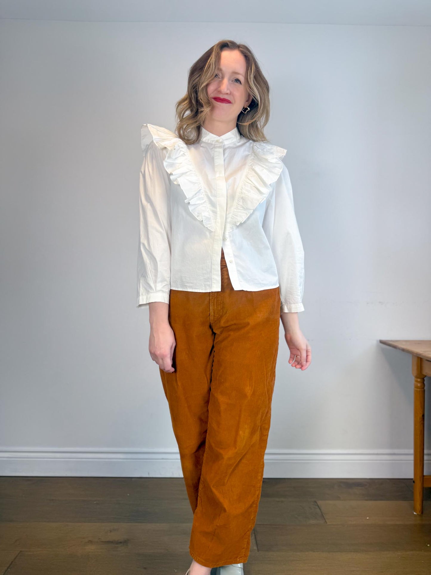 XIRENA "Callie Top in White" NWT (Size L)