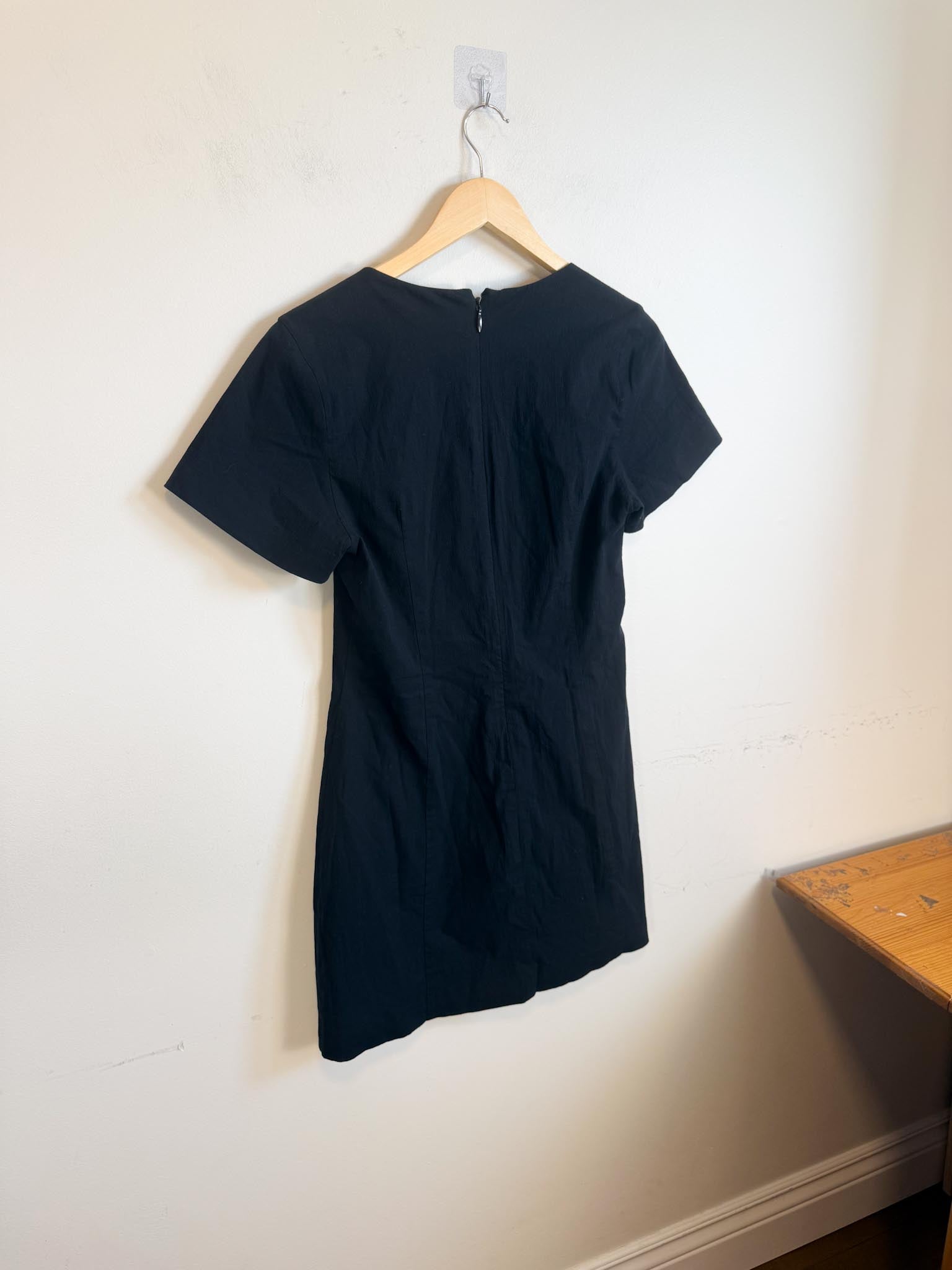 grasby mini dress blue Star Dust Off-Shoulder Frill Sleeve Mini Dress Baby Blue