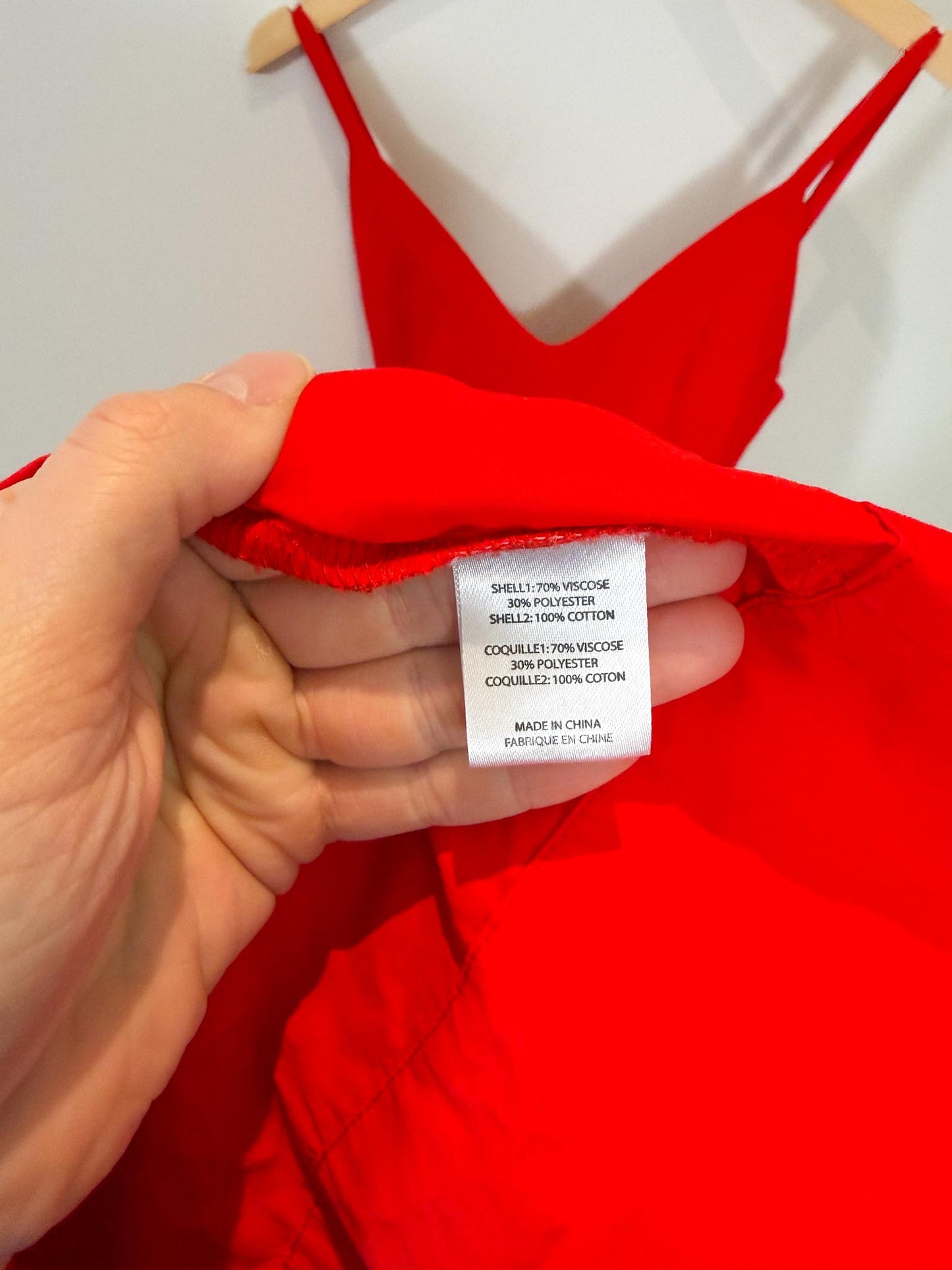 Torn by Ronny Kobo "Monica Dress in Red" (Size S/M)