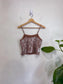 Madewell "Sequin Square-Neck Cami" (Size XS/S)