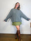 Lululemon Wrap Style T-Shirt Dress in Green (Size L)