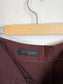 Zara Wide Leg Linen Trousers in Brown (Size S)