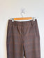 Wilfred Plaid Trousers in Brown (Size 8)