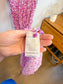 Faithful the Brand "Bellavista Midi Dress in Pink/Purple Floral" (Size L)
