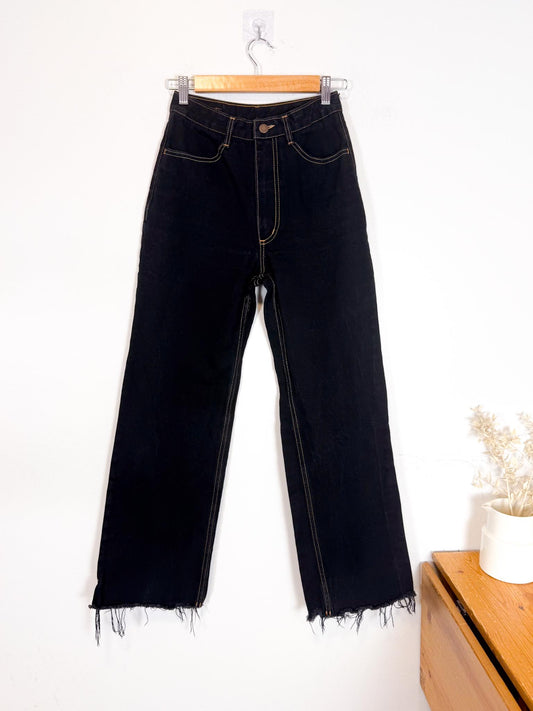 FORM ERA Sustainable Denim Jeans in Black Wash (Size 26)