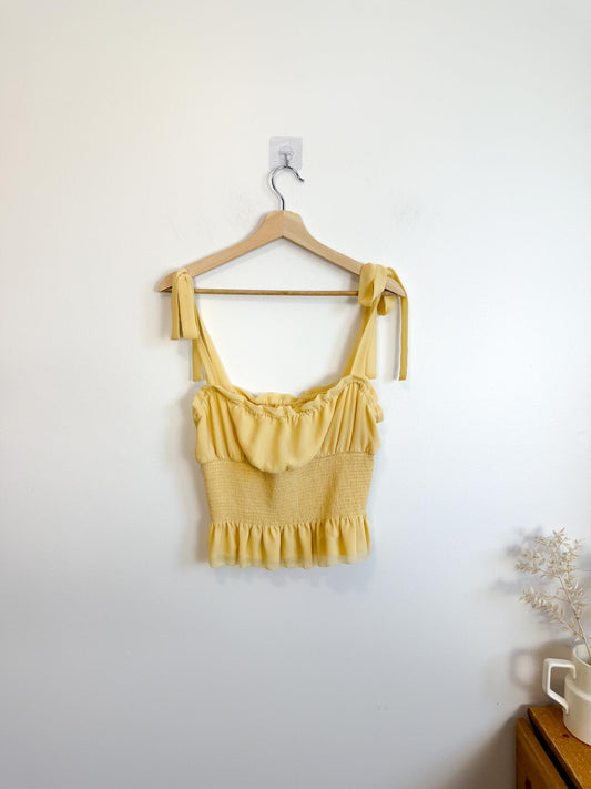 Wilfred "Ballad Camisole in Butter Yellow" (Size M)