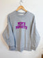 Favourite Daughter "Mom's Favourite Crewneck in Grey" (Size M)