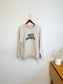 Favourite Daughter "Dad's Favourite Crewneck in Heather Oatmeal" (Size S/M)