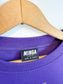 MINGA London "Don't Hurt Me" Floral Embroidered Cardigan in Purple (Size S/M)
