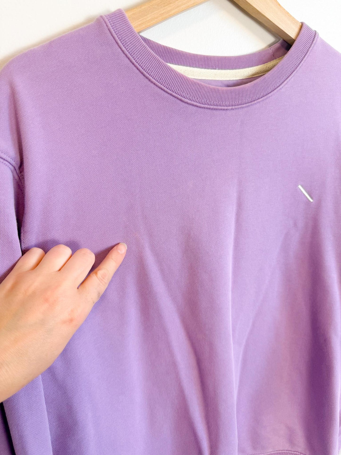 Saturdays New York City Crewneck in Purple SOLD AS IS (Size M)