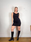 MiiK Slow Fashion Canadian Brand Mini Dress in Black (Size M)