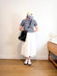 A.P.C Paris Striped T-Shirt in Navy (Size M)