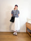 A.P.C Paris Striped T-Shirt in Navy (Size M)