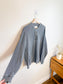 COS Half Zip Crewneck in Dark Grey (Size XL)