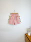 Kina & Tam Embroidered Doodle Lounge Shorts in Pink (Size M)