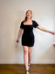 Abercrombie & Fitch Mini Dress in Black NWT (Size M)