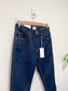 NOEND Denim "Farrah Cropped Flare Jeans in Dark Wash" NWT (Size 25)