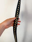 GARCIA Black & Cream Leather Belt NWT (Size M)