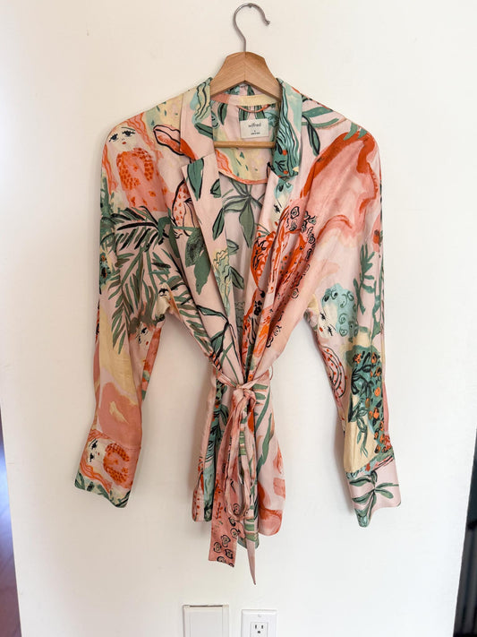 Wilfred Blazer in Tropical Print (Size S)