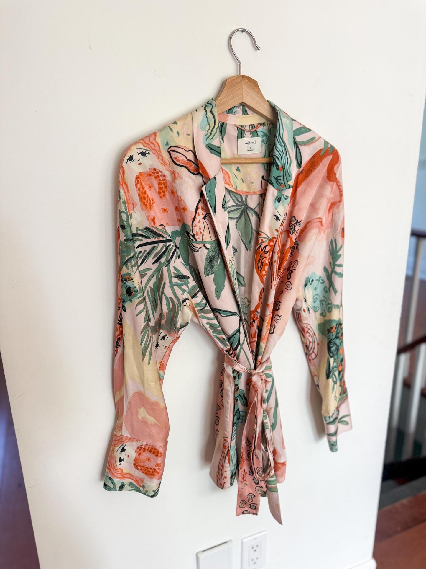 Wilfred Blazer in Tropical Print (Size S)