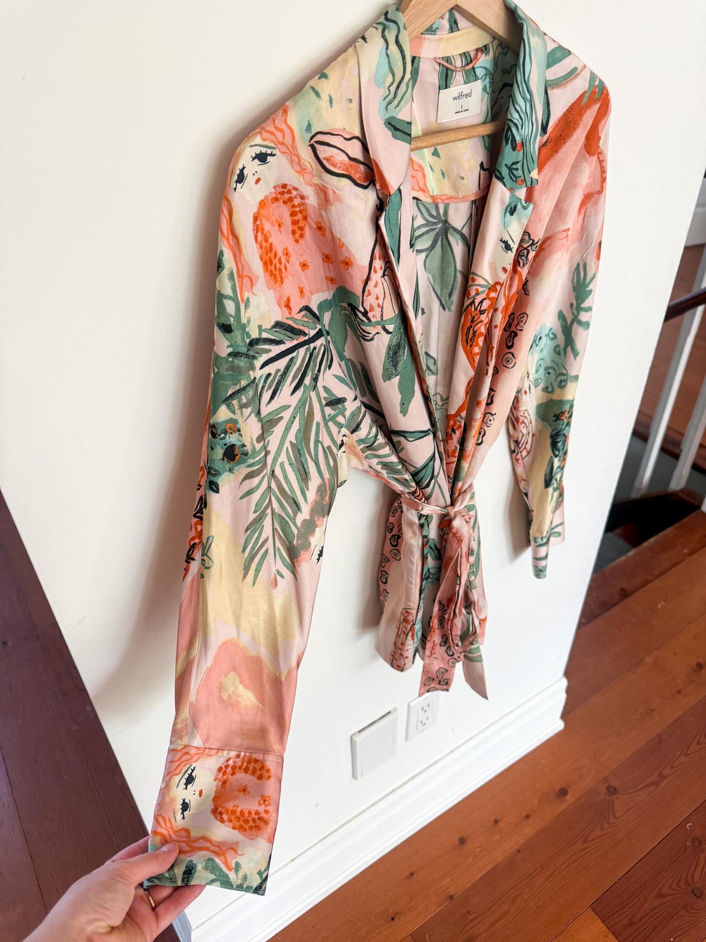 Wilfred Blazer in Tropical Print (Size S)