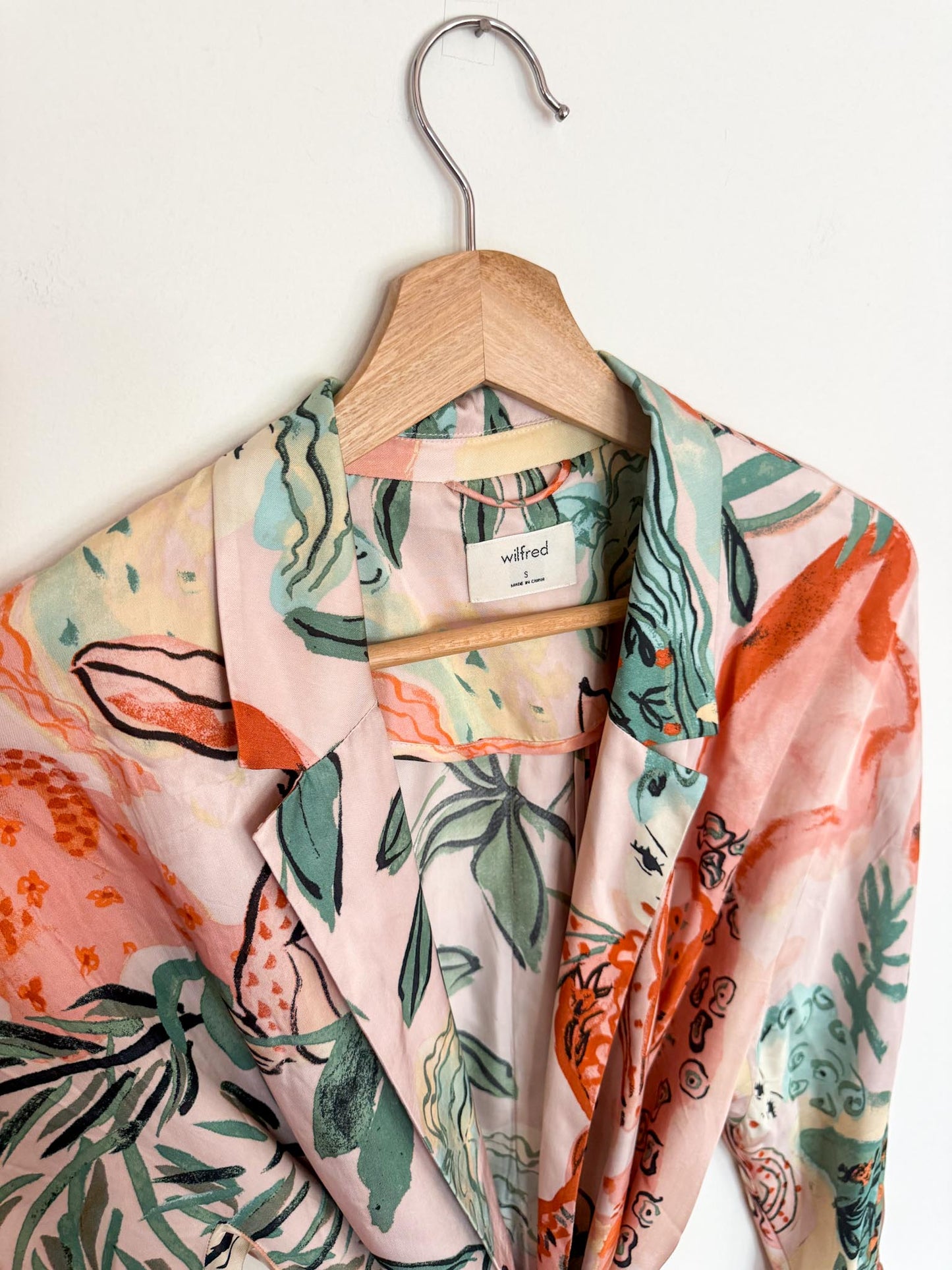 Wilfred Blazer in Tropical Print (Size S)