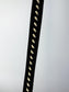 GARCIA Black & Cream Leather Belt NWT (Size M)