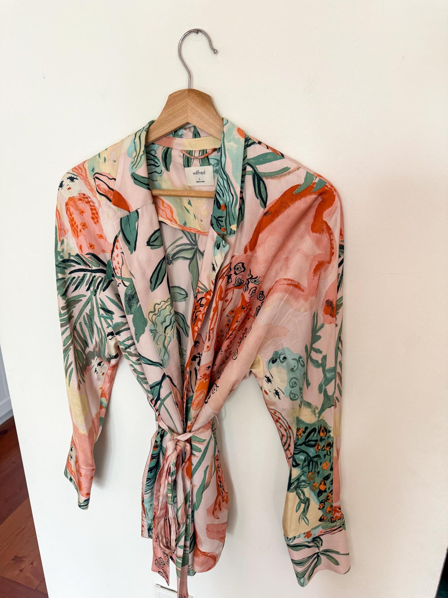 Wilfred Blazer in Tropical Print (Size S)