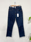 NOEND Denim "Farrah Cropped Flare Jeans in Dark Wash" NWT (Size 26)