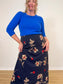 Saks Fifth Avenue Cashmere Sweater in Cobalt Blue (Size M)
