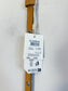 GARCIA Small Brown Leather Belt with Metal Detail NWT (Size S)