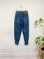 NOEND Denim "Syd Utility Balloon Jeans in Medium Wash" NWT (Size 26)