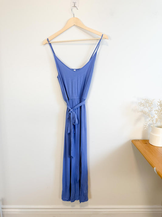 Gentle Fawn "Marilla Midi Dress in Blue" (Size S)