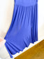 Wilfred "Market Midi Dress in Azure Blue" (Size L)