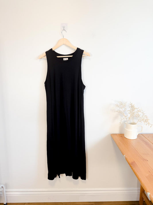 HOI BO Slow Fashion Tank Dress in Black (Size L)