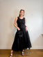 COS "Dropped Waist Maxi Dress in Black" NWT (Size M)