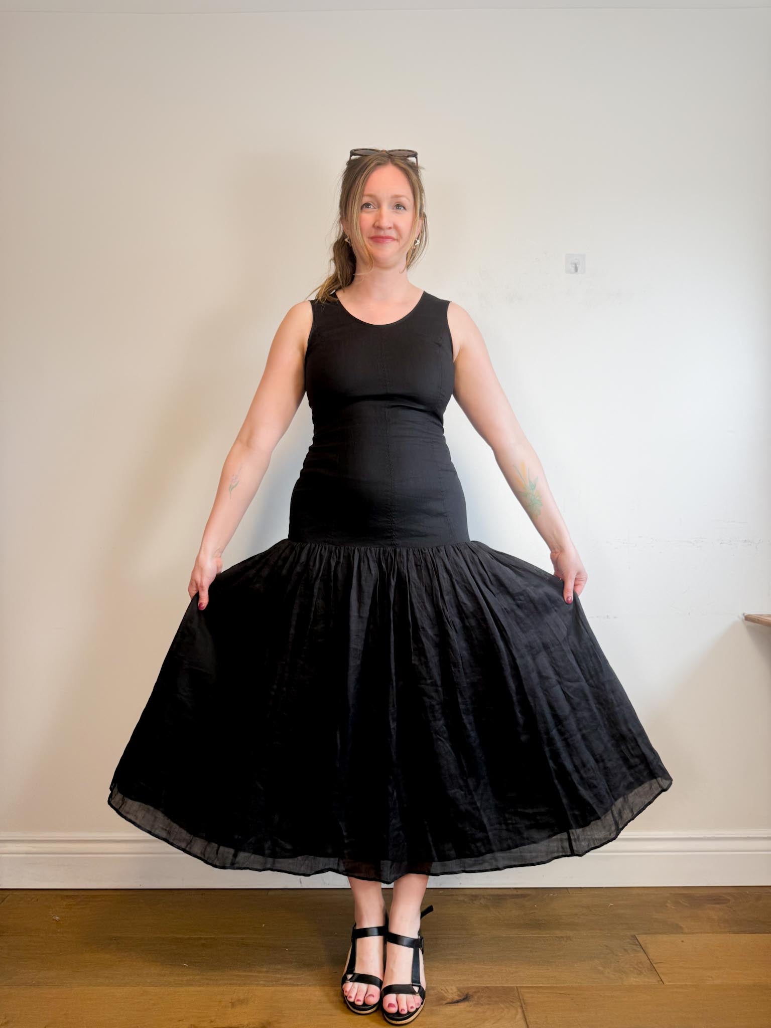 COS "Dropped Waist Maxi Dress in Black" NWT (Size M) Middle Child Vintage Shop COS "Dropped Waist Maxi Dress in Black" NWT (Size M) Middle Child Vintage Shop