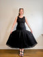 COS "Dropped Waist Maxi Dress in Black" NWT (Size M)