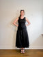 COS "Dropped Waist Maxi Dress in Black" NWT (Size M)