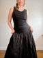 COS "Dropped Waist Maxi Dress in Black" NWT (Size M)