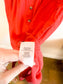 Wilfred "Naeva Linen Dress in Red" (Size S/M)