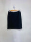 Ross Mayer Wool Mini Skirt in Black (Size 4)